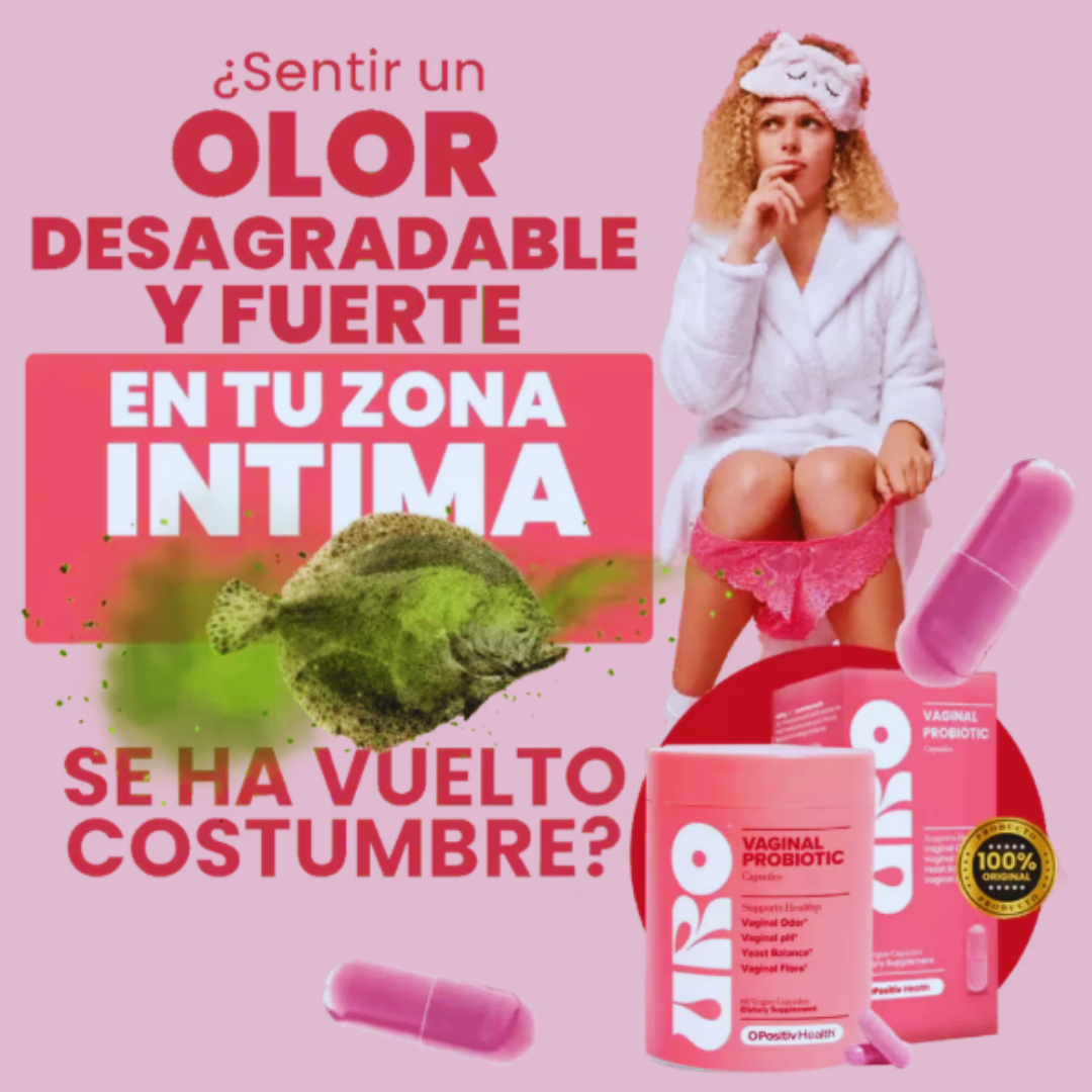 Uro Probiotic™: Elimina el mal olor, previene infecciones | Envío Gratis + Ebook